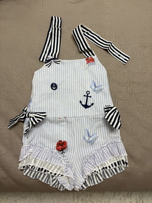 Lapin House Nautical Jumpsuit for 4-Year-Olds new