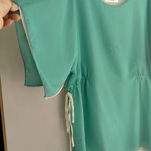 Forel Mint Green Tunic Plus Size New With Tags