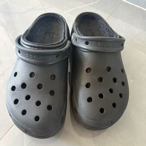 Crocs σαμπό 38-39 μαύρα μεταχειρισμένα