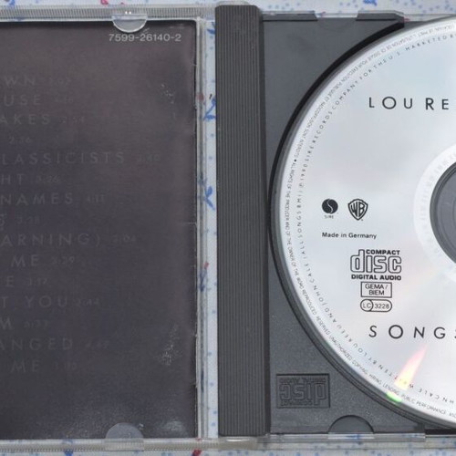 Songs For Drella CD by Lou Reed / John Cale used, Rock