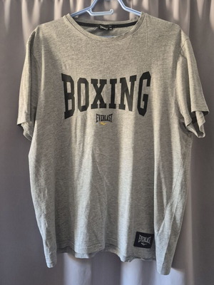 Everlast μπλούζα γκρι XL σαν καινούργιο με στάμπα