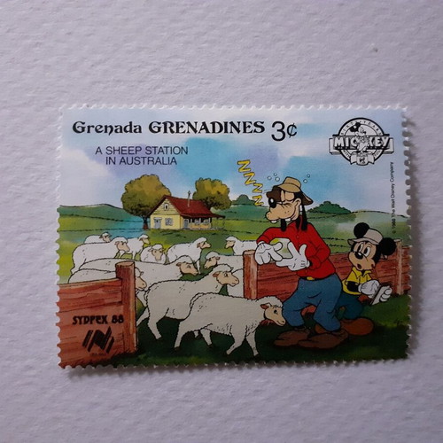 Granada Grenadines Disney stamps set of 6 mint condition