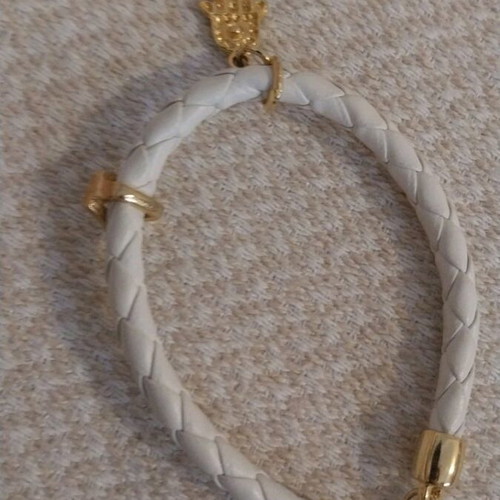 Bracelet like new, white and gold
