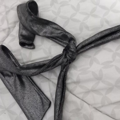 Phenomenon evening blouse like new, black and silver, size XL