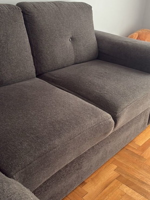 Three-seater sofa, grey