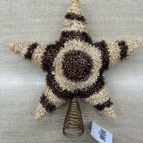 Christmas tree topper star new, height 25 cm