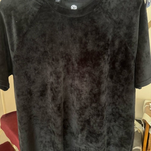 Ben Tailor velvet black blouse size L like new