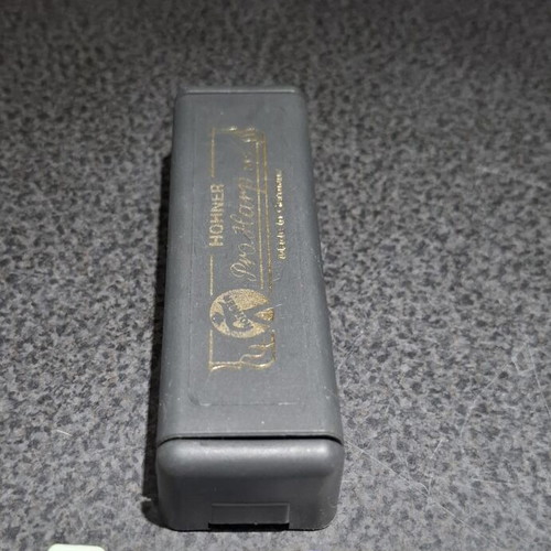 Hohner Pro Harp MS harmonica used, key D, made in Germany