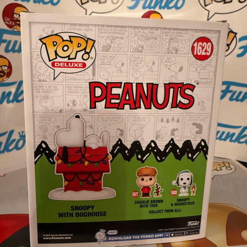Funko Pop Deluxe Snoopy with Doghouse vinyl figure 1629