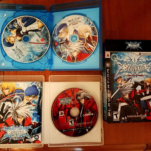 BlazBlue Calamity Trigger Limited Edition PS3 game like new