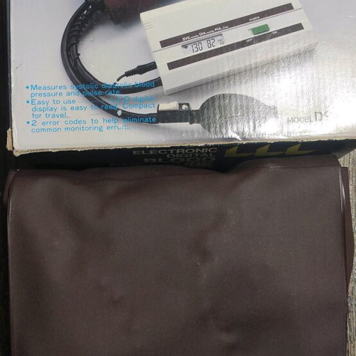Nissei blood pressure monitor used, semi-automatic 1998