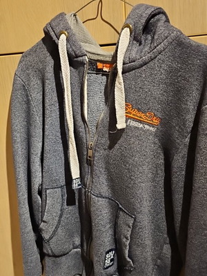 Superdry cardigan used, grey, size S