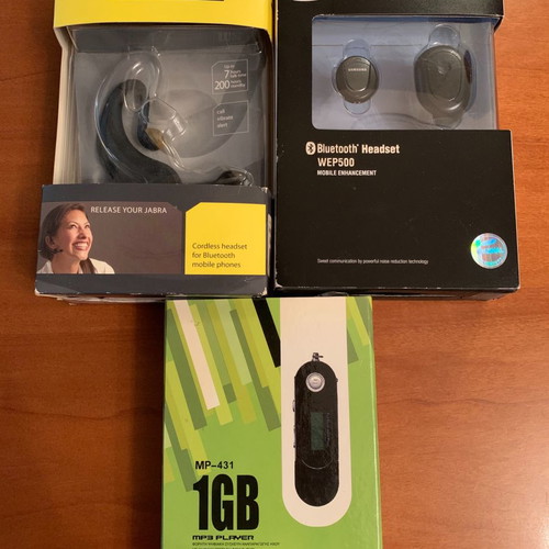 Headsets Samsung and Jabra new in boxes