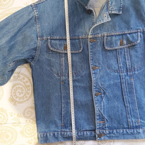 Valentino Garavani denim jacket used, blue, oversized