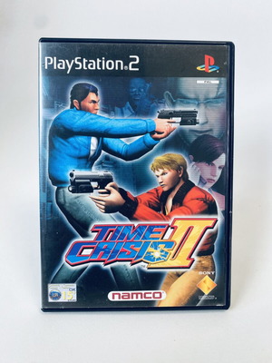 Time Crisis II PlayStation 2 PS2 game like new, complete English