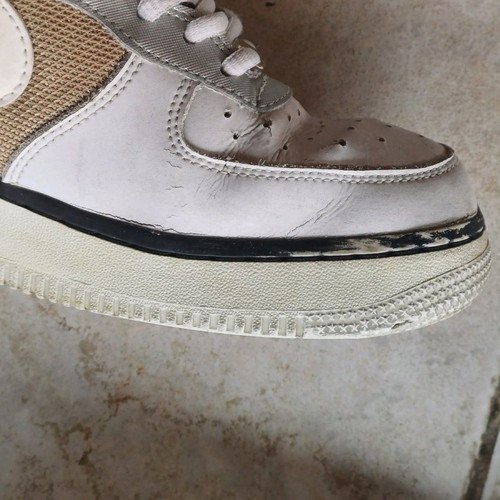 Nike Air Force 1 used athletic shoes size 38.5