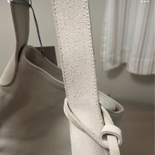 Park House Lisa Tainer shoulder bag, 100% genuine leather, off-white