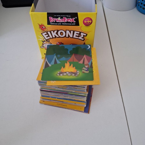 Brainbox memory and observation games like new, set of 2 boxes