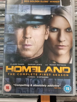 Homeland first season DVD 4discs