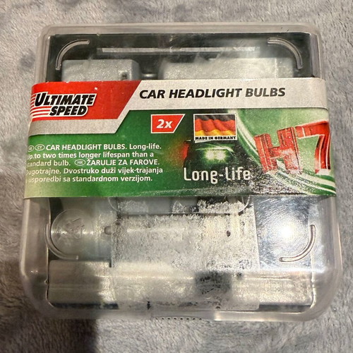 Ultimate Speed H7 Long-life Car Headlight Bulb Set new