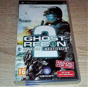 PSP game TOM Clancy's Ghost Recon 2 Adv. Warfigter.