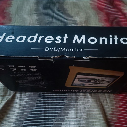 Headrest TFT Monitor with DVD Player, 9-inch digital screen