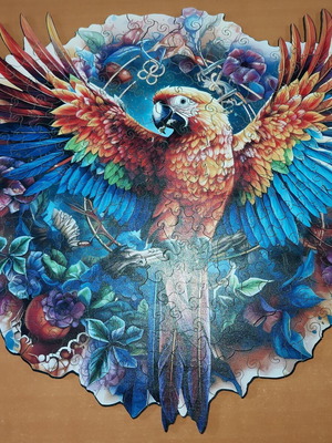 Innovakids Parrot wooden puzzle 251 pieces