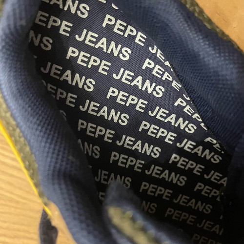 Patricia Pepe kids sneakers size 36 blue with multicolor details like new