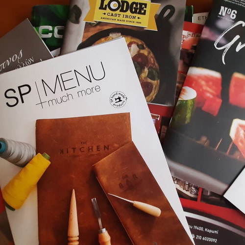 Set of professional catering and home goods catalogs 2020 used