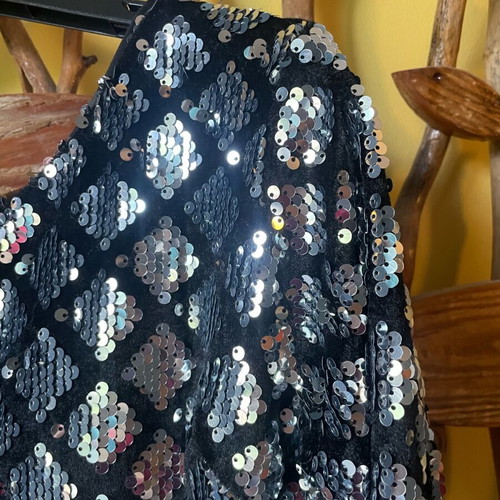 Sequin dress silver size M like new