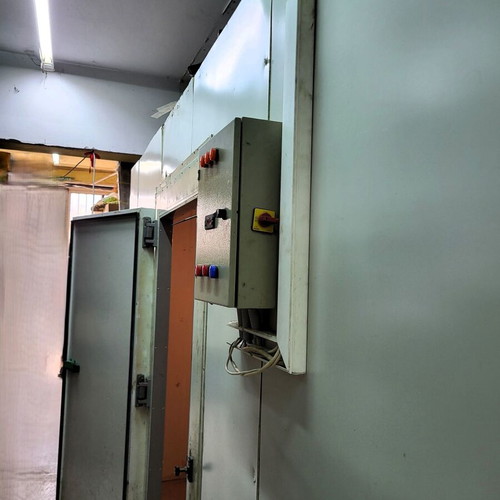 Modular Refrigeration Chamber 30m³ used, complete system with machine