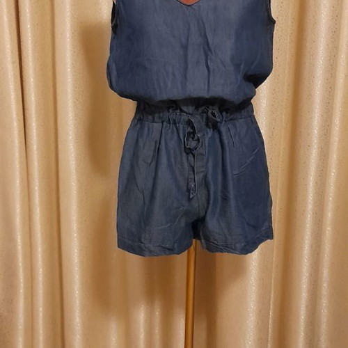 ZARA Overall shorts with pockets