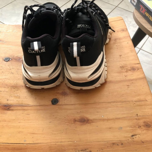 Versace Jeans Couture shoes size 44 like new, black and white