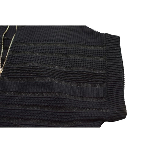 Elisabetta Franchi knit vest used, black-gray, size 44