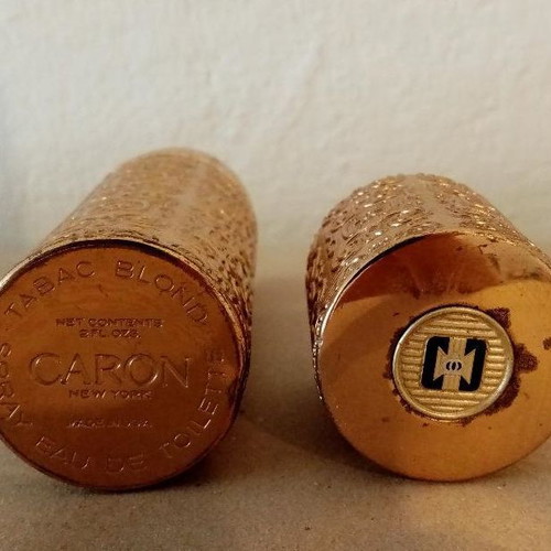 Vintage Tabac Blond spray by Caron used, decorative item