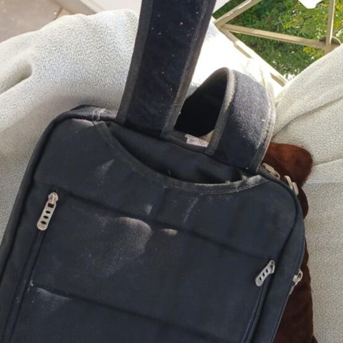 Polo laptop bag 15'' like new, black
