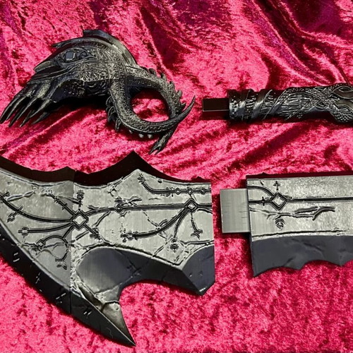 3D Printed Blades of Chaos God of War replica, new