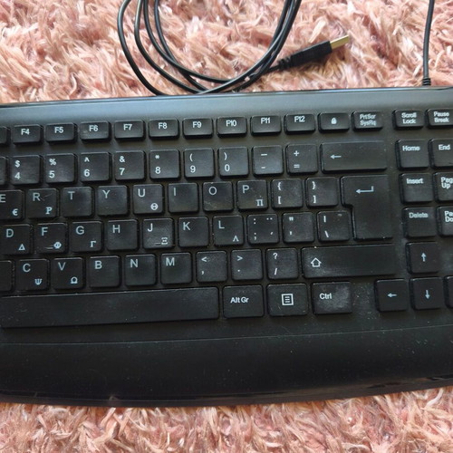 HP keyboard used for parts or repair