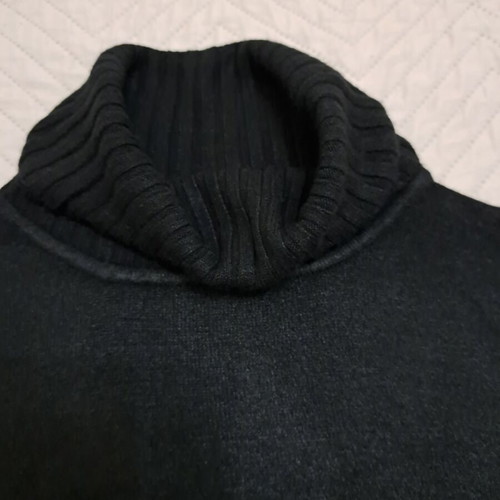 Pullover with short sleeves new, black, size S