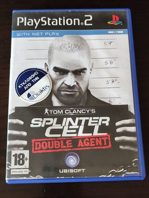 Tom Clancy's Splinter Cell Double Agent PS2 game used, complete with manual