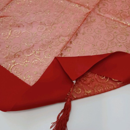 Christmas table linens new, set of 3 square tablecloths