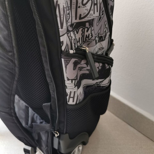 Lyc Sac XL backpack with trolley new, black and grey