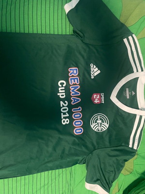 Adidas jersey used from amateur Danish team