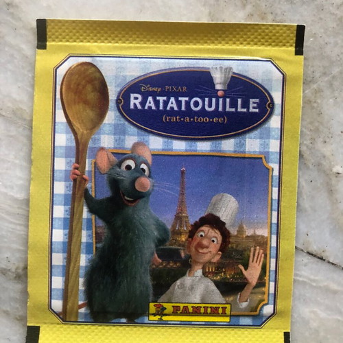 Panini Ratatouille 2016, South Africa 2010, Euro 2020 sticker packs new, total 9