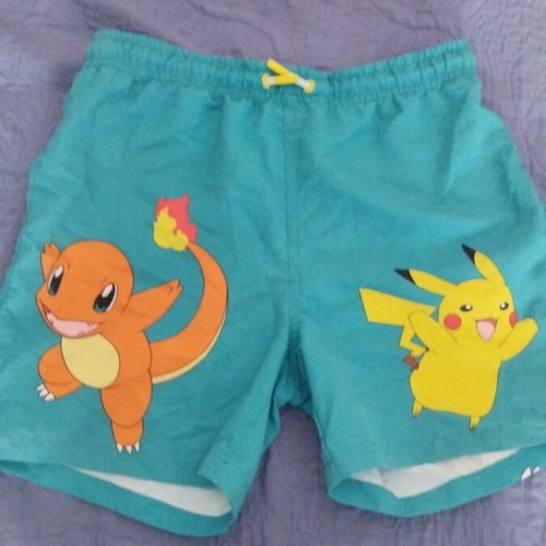 Boys' swim shorts used, sizes 10-11 and 11-12, Zara and LC Waikiki