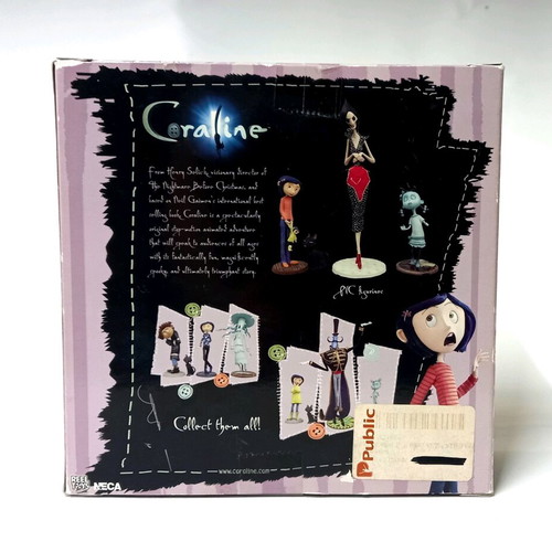 Coraline Set C collectible figures NECA like new, sealed