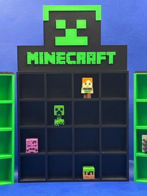 Minecraft Kinder Joy Funko Pop Display Stand custom made