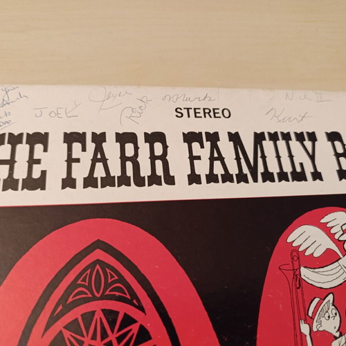 Set of 3 used vinyl records with Nicole Croisille, Christmastime, Farr Family Band