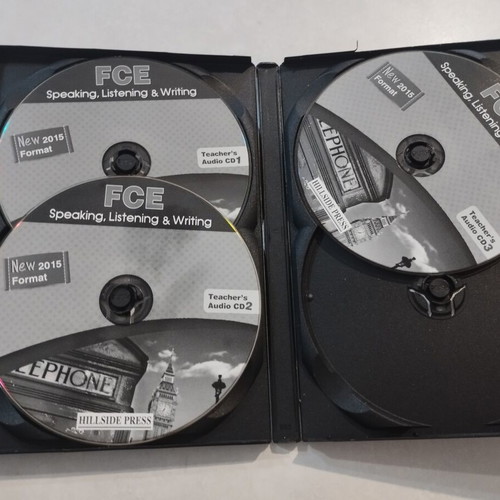 FCE Speaking, Listening & Writing Books and Audio CDs like new
