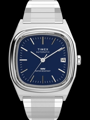 Timex 1983 E-Line αυτόματο μπλε ρολόι καινούργιο